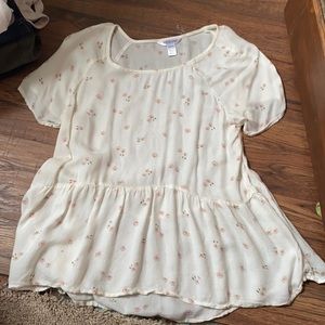Sheer Flower Top